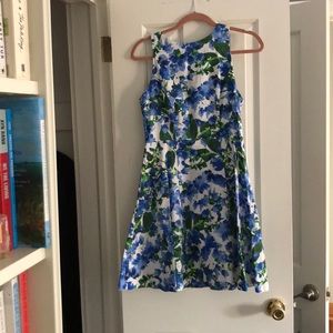 Milly for Kohl’s blue floral dress
